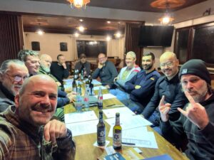 Das HARD an der Grenze Team bei Vereinsgründung 